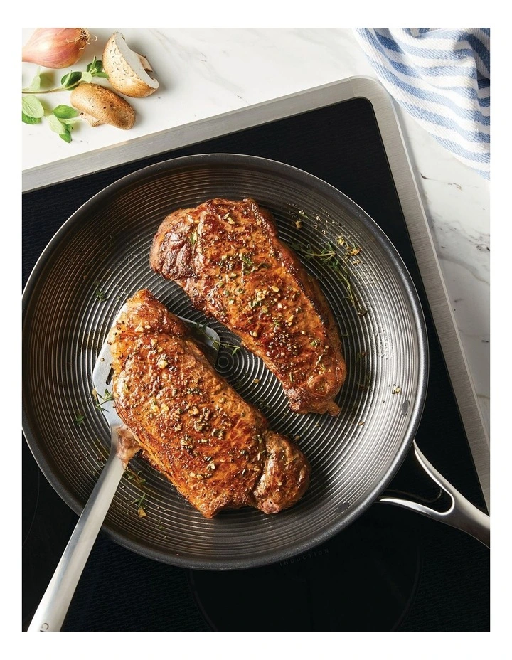 C-Series Nonstick Clad Induction Frypan 22cm in Stainless Steel