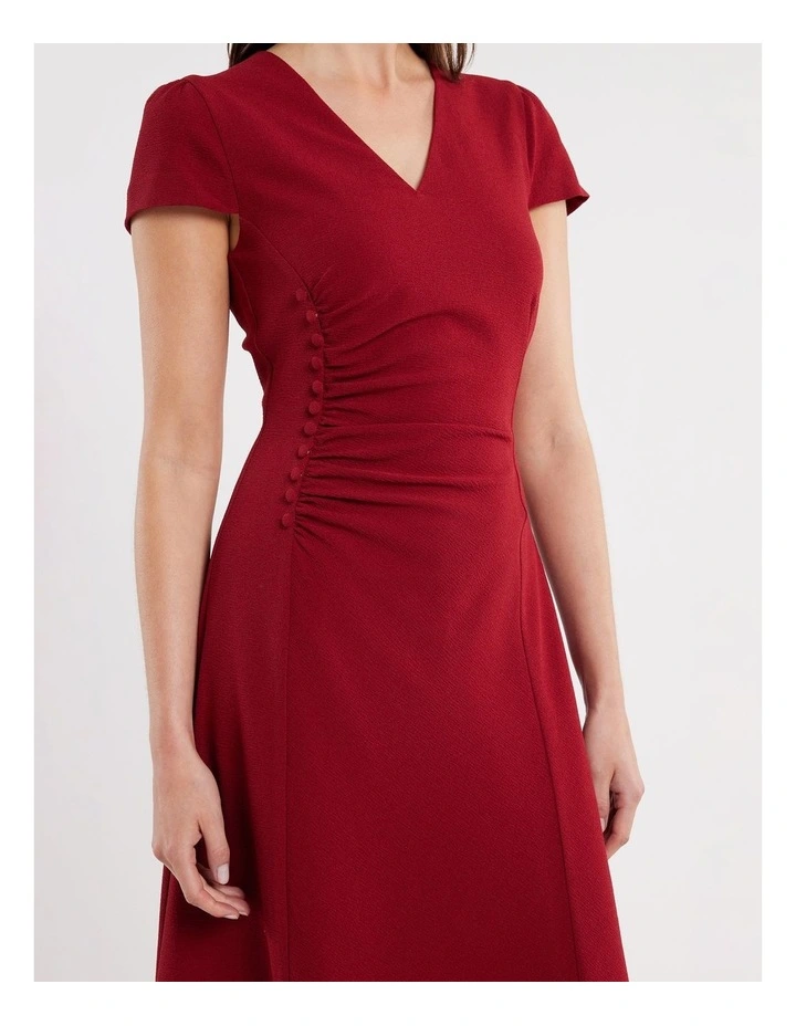 Louvre Dress in Red