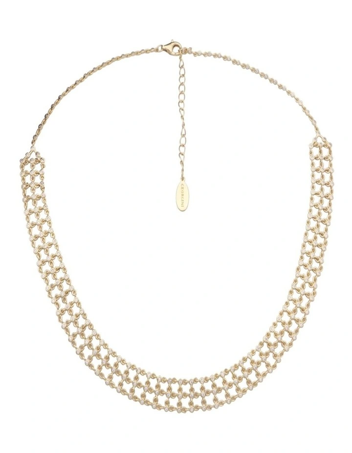 Christmas Journey Soignee Necklace in Gold