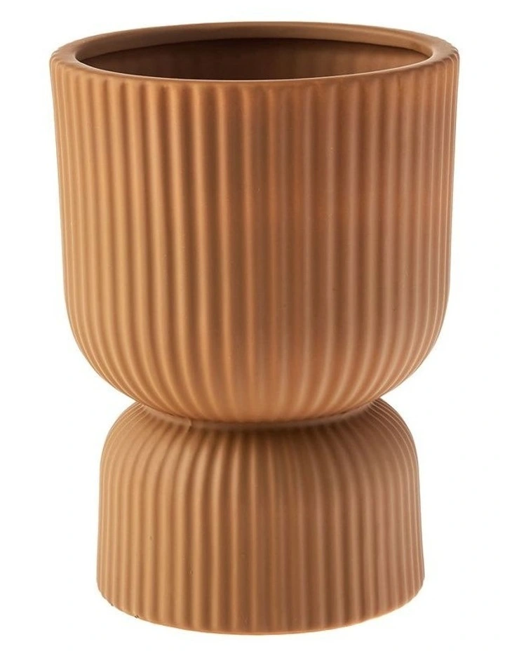 Vincent Vase 20cm in Rust