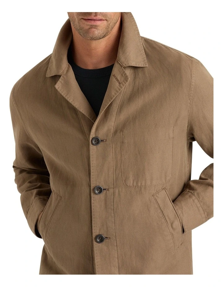 Ecolano Jacket in Dark Stone