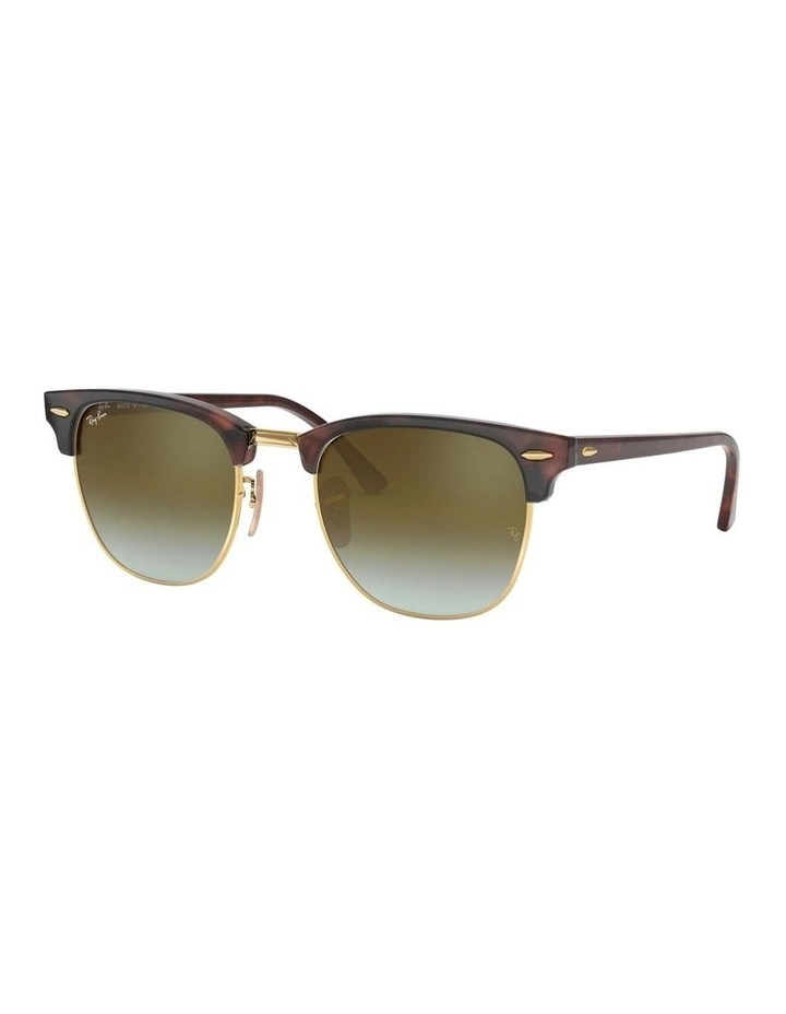 Clubmaster Gradient Brown RB3016 Sunglasses