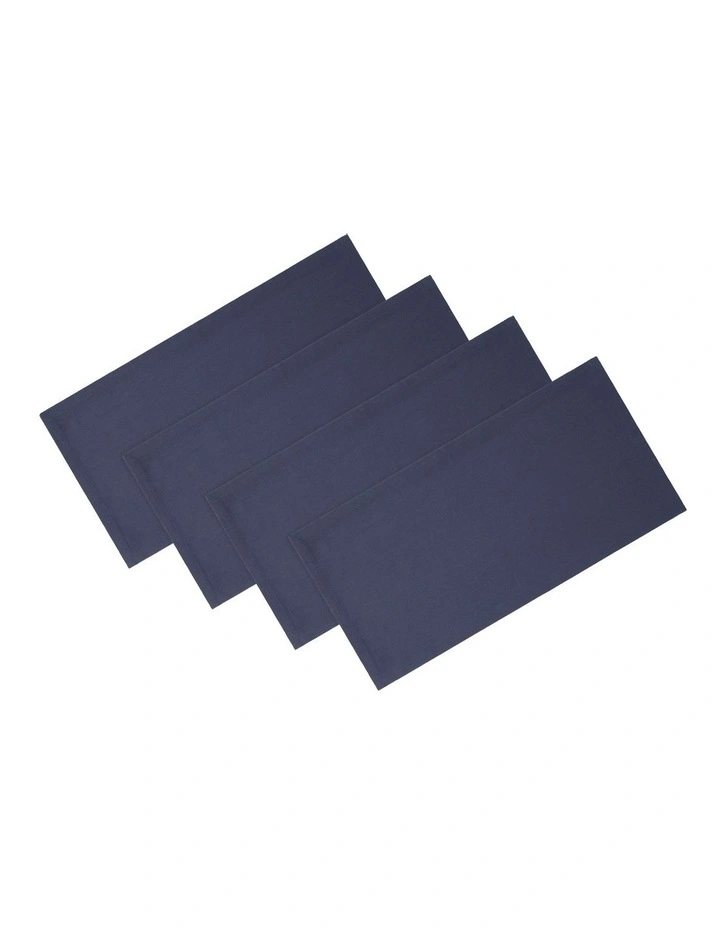 Cotton Classics Cotton Napkin Set Of 4 45x45cm Denim