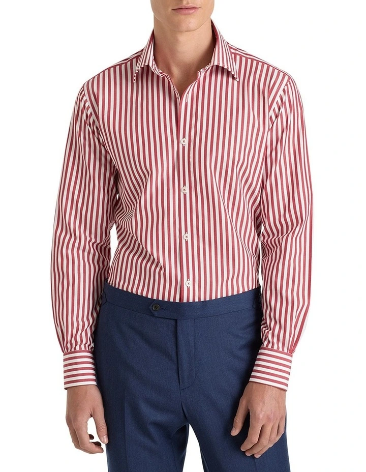 Alcard Shirt in Deep Red
