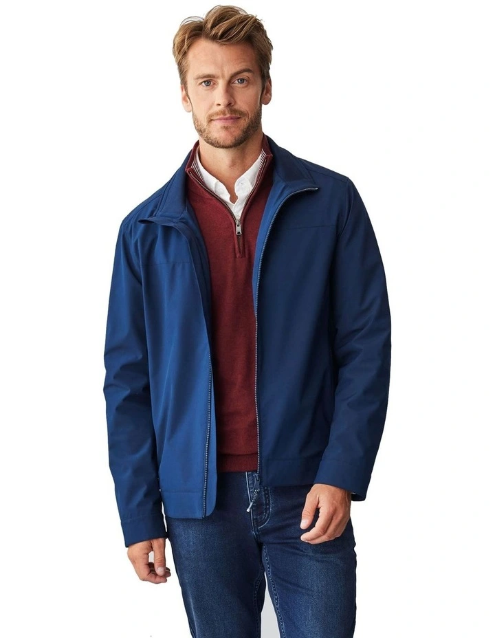 Gazflex Harrington Jacket in Navy