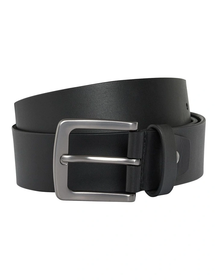 Morgan Genuine Leather Belt in Black
