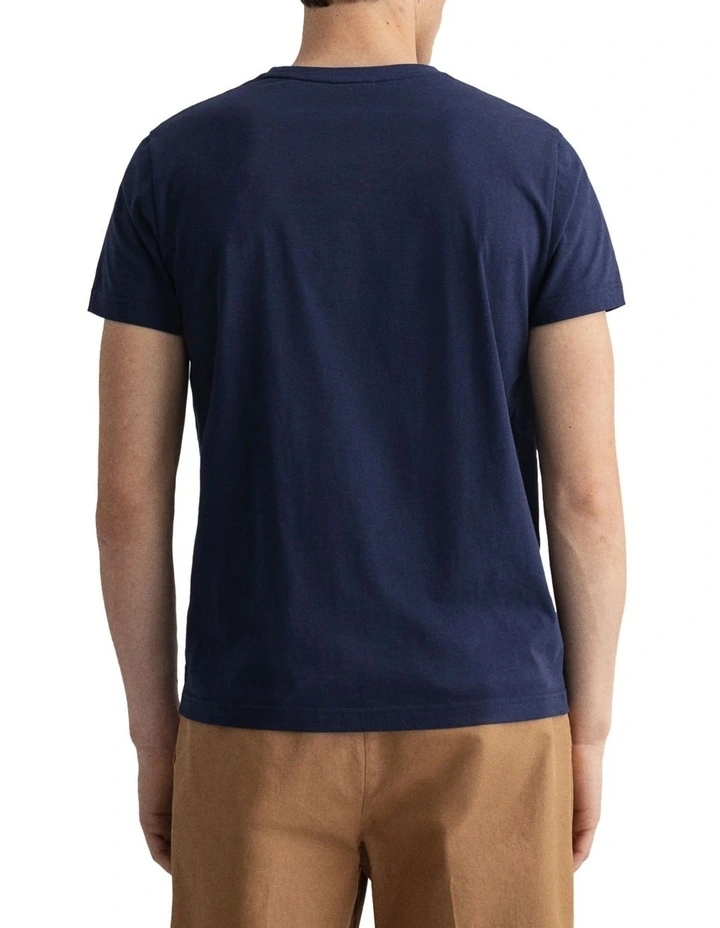 Lock-Up Short Sleeve T-Shirt Blue