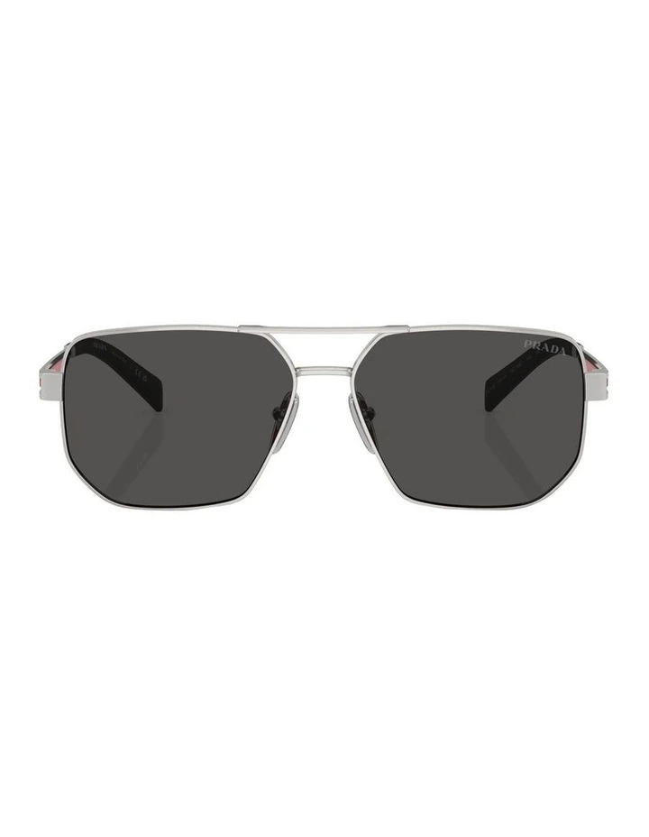 PS 51ZS Sunglasses in Silver