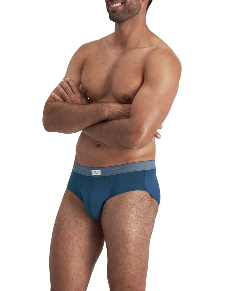 Comfort Classics Bamboo Brief 3 Pack in Multi