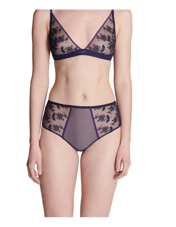 Adele Culotte Brief in Navy