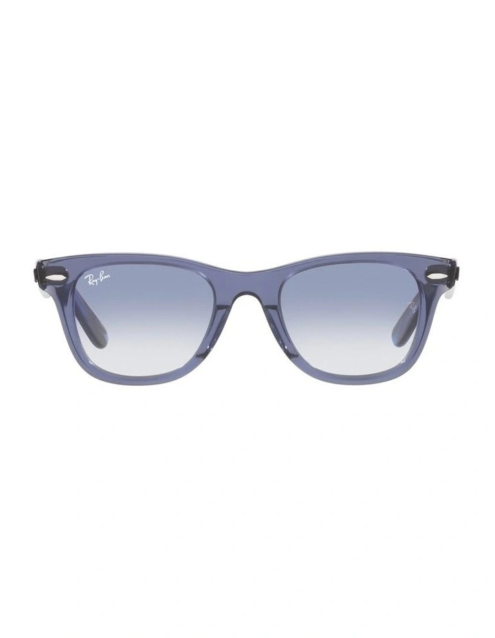 Junior Wayfarer Kids Sunglasses in Blue