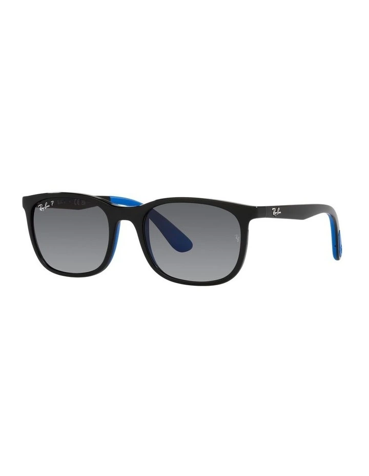 0Rj9076S Polarised Kids Sunglasses in Black
