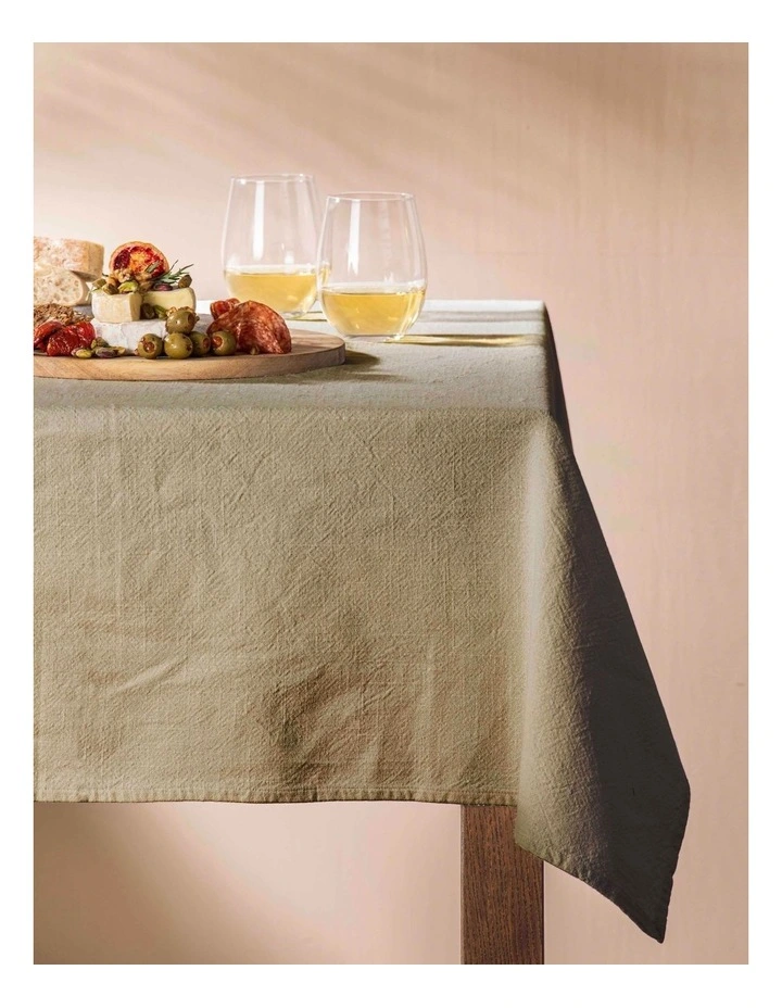 Gibson Tablecloth 230cm Oatmeal