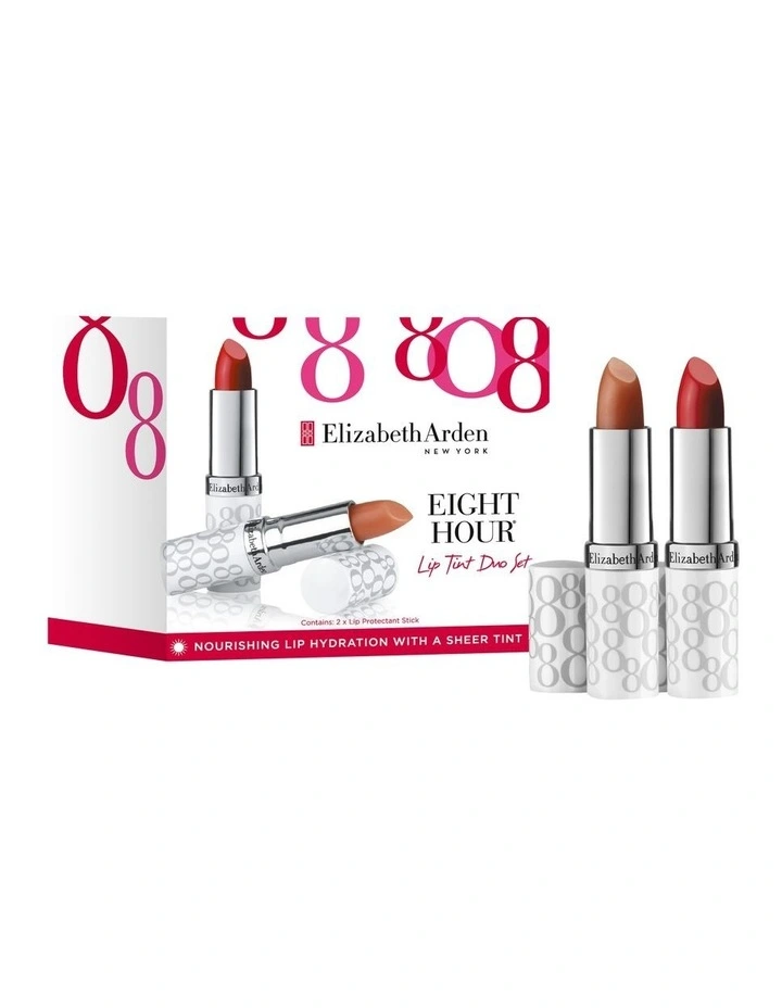 Eight Hour Lip Tint Duo Set