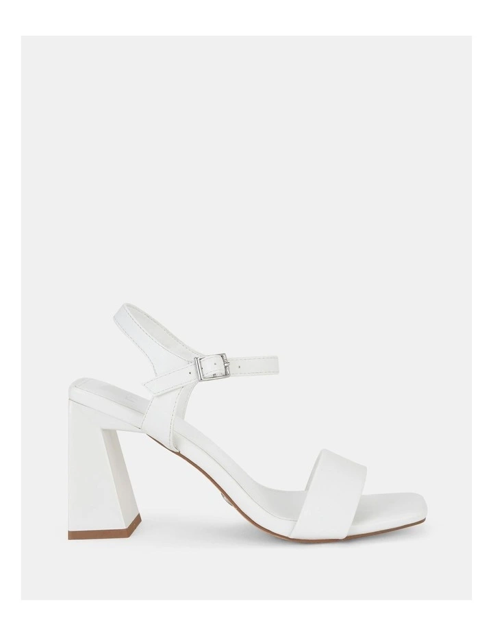 Litzy Heels in White