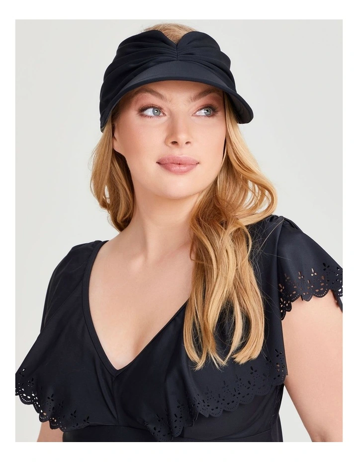 Swimwear Hat in Black