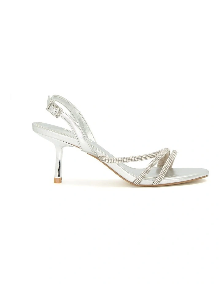 Molly Sandals in Silver
