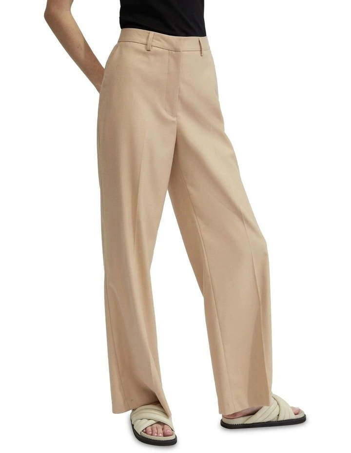Lauren Eco Suit Trousers in Camel