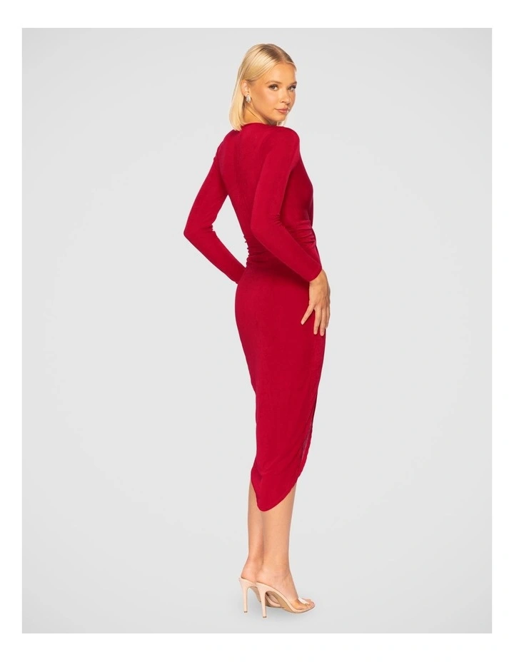 Shyla Dress in Red