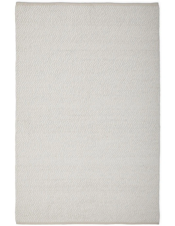 Boucle Rug in White