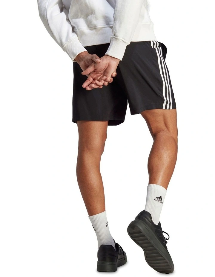 Aeroready Essentials Chelsea 3-Stripes Shorts in Black