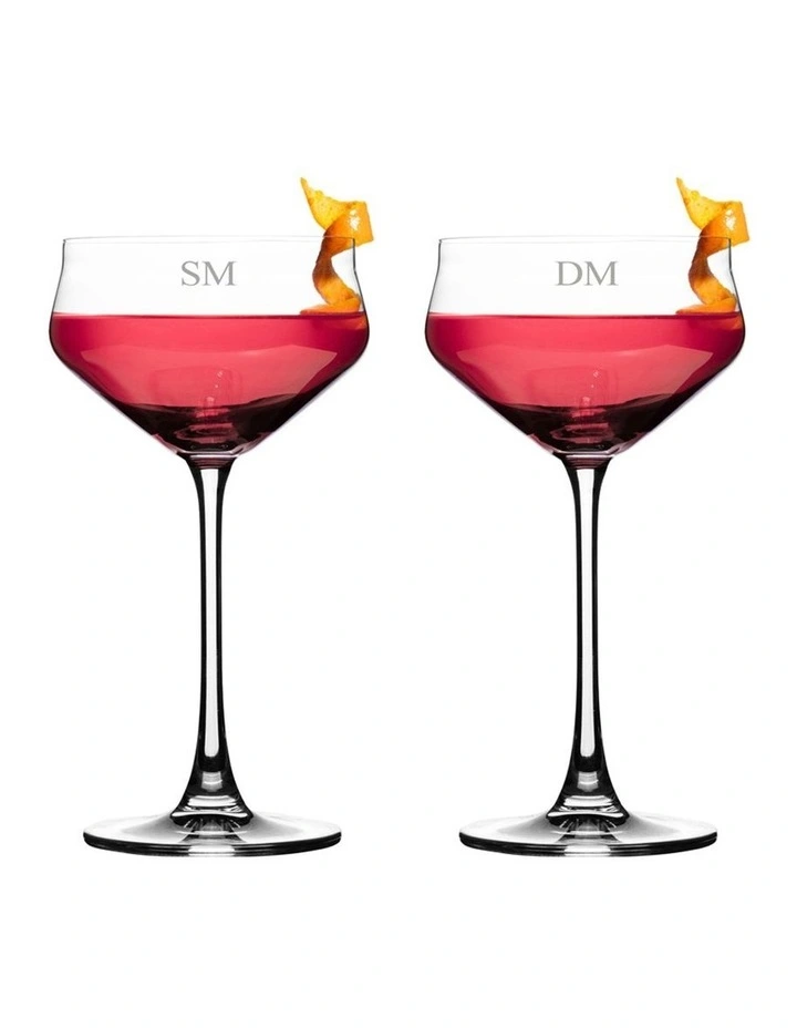 Personalised Margeaux Martini Set without Gift Box
