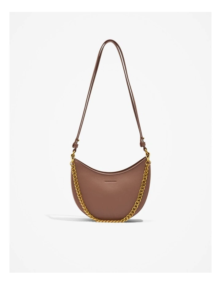 Chain Shoulder Bag in Biscuit