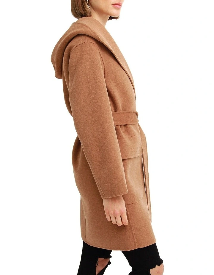 Sweet Escape Robe Coat Brown