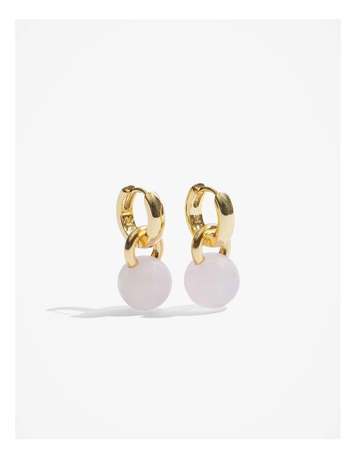 Amelie Drop Earring in Blush