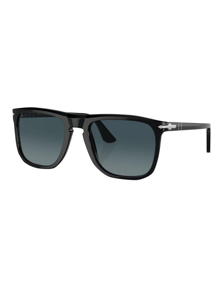 PO3336S Polarized Sunglasses in Black