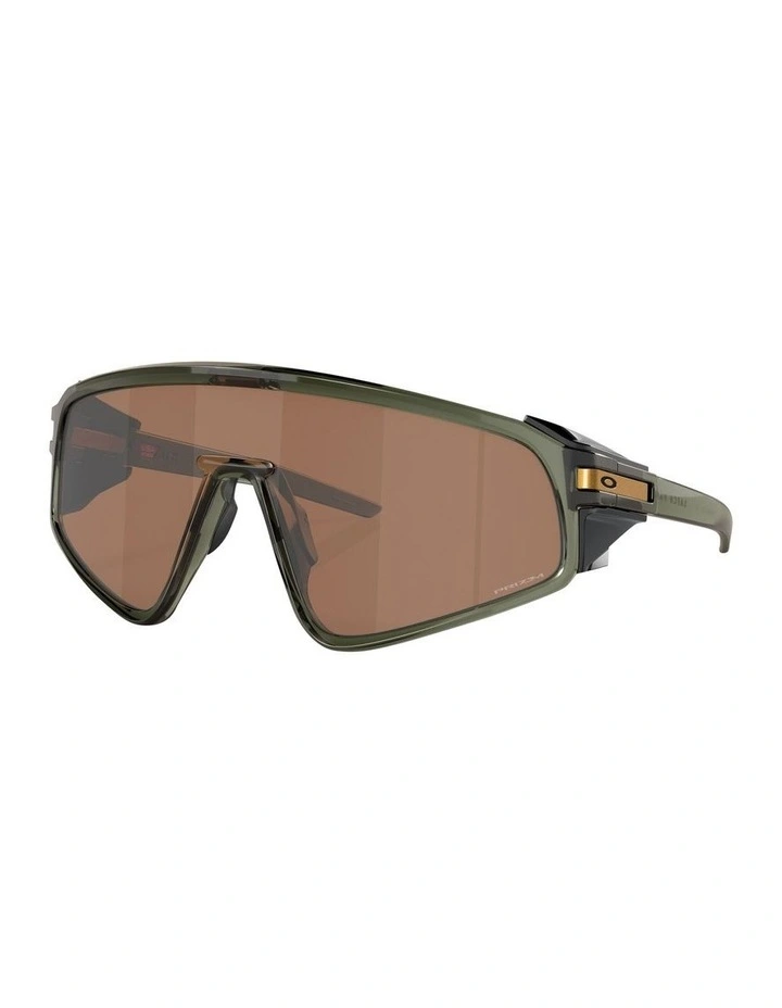 Latch Panel Sunglasses in Green