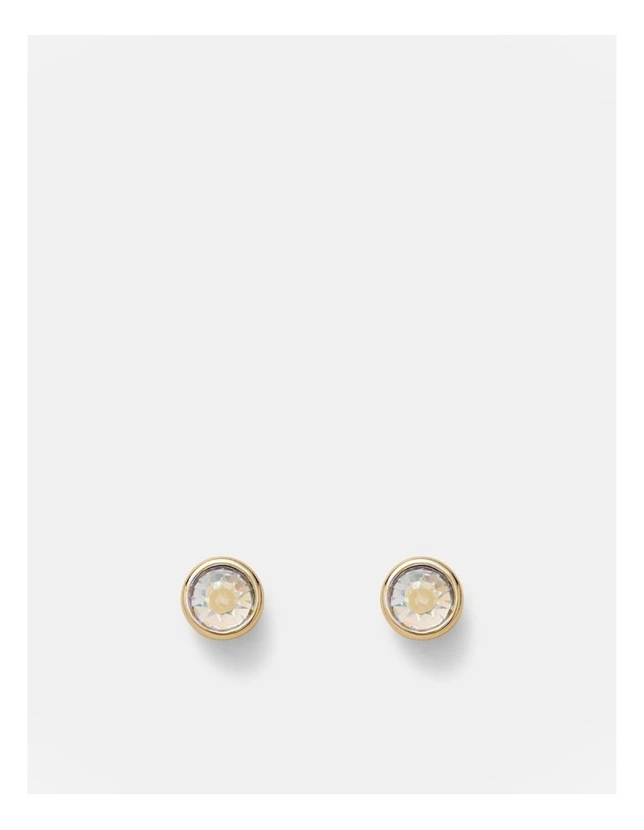 Orbit Stud Earrings in Gold