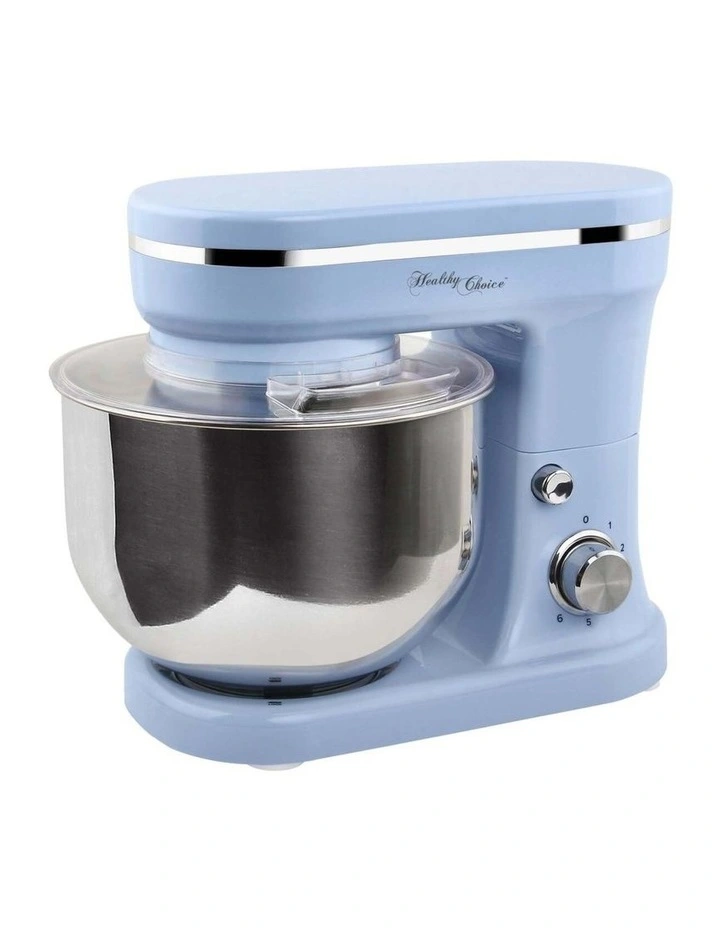 1200W Mix Master Kitchen Stand 5L with Bowl/Whisk/Beater in Blue
