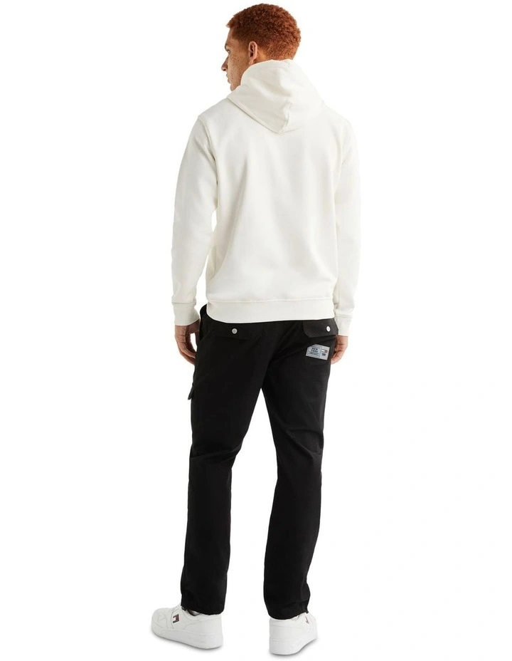 Regular Essential Hoodie in White