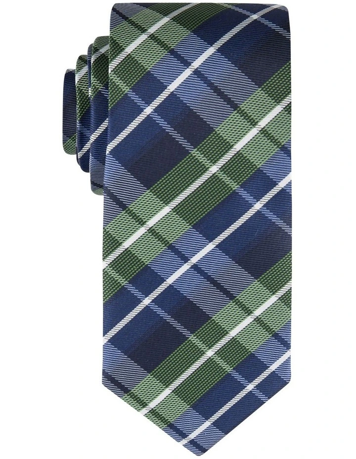 Tie, Pocket Squre & Lapel Pin Set in Green
