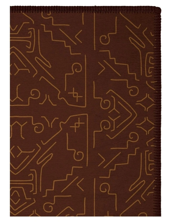 Theory Washable Chenille Area Rug in Earth