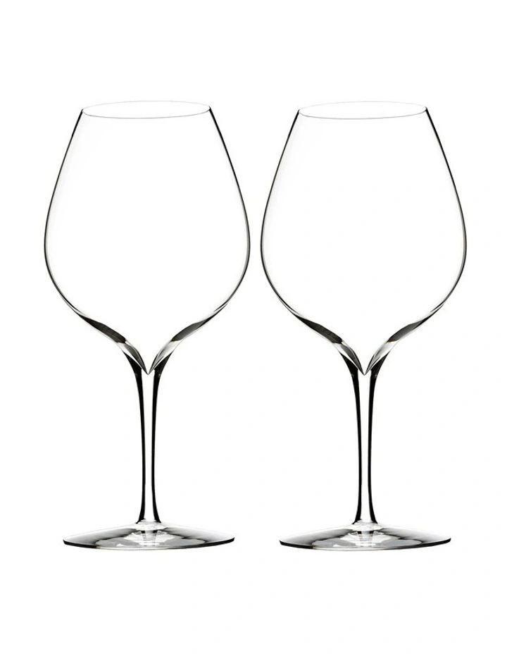 Elegance Merlot Set of 2 Wine Glass