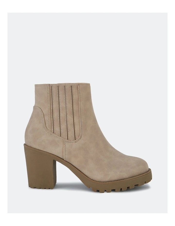 Harlequin Boots in Taupe