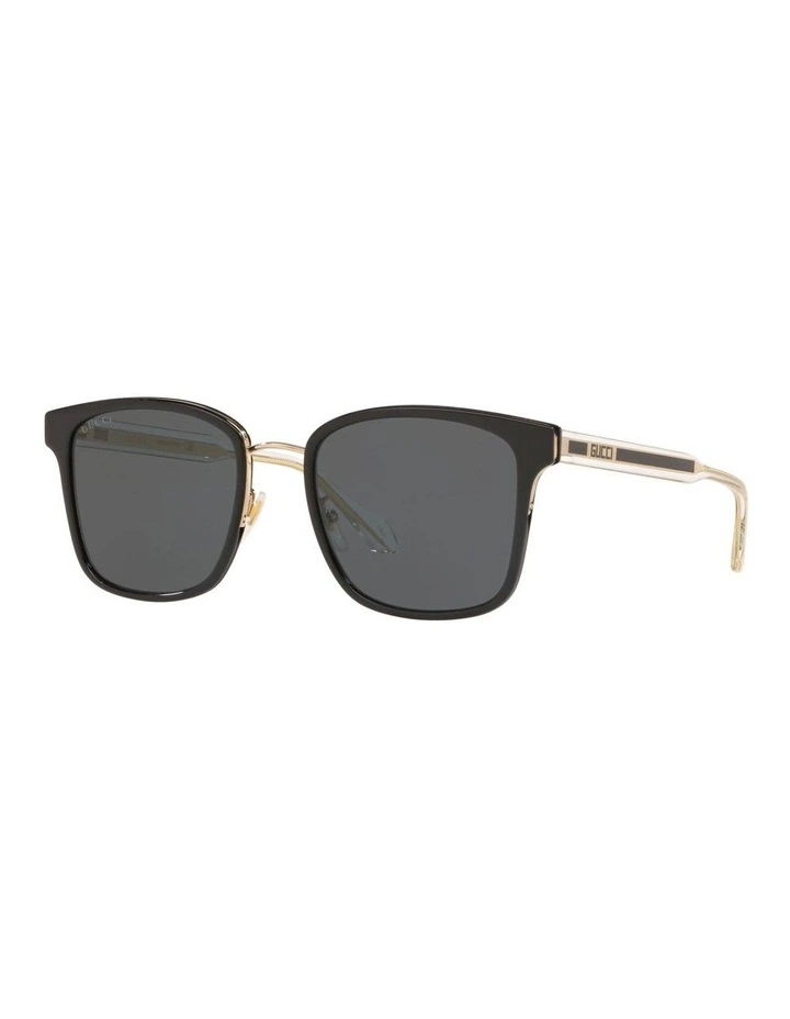 GG0563SKN Sunglasses in Black