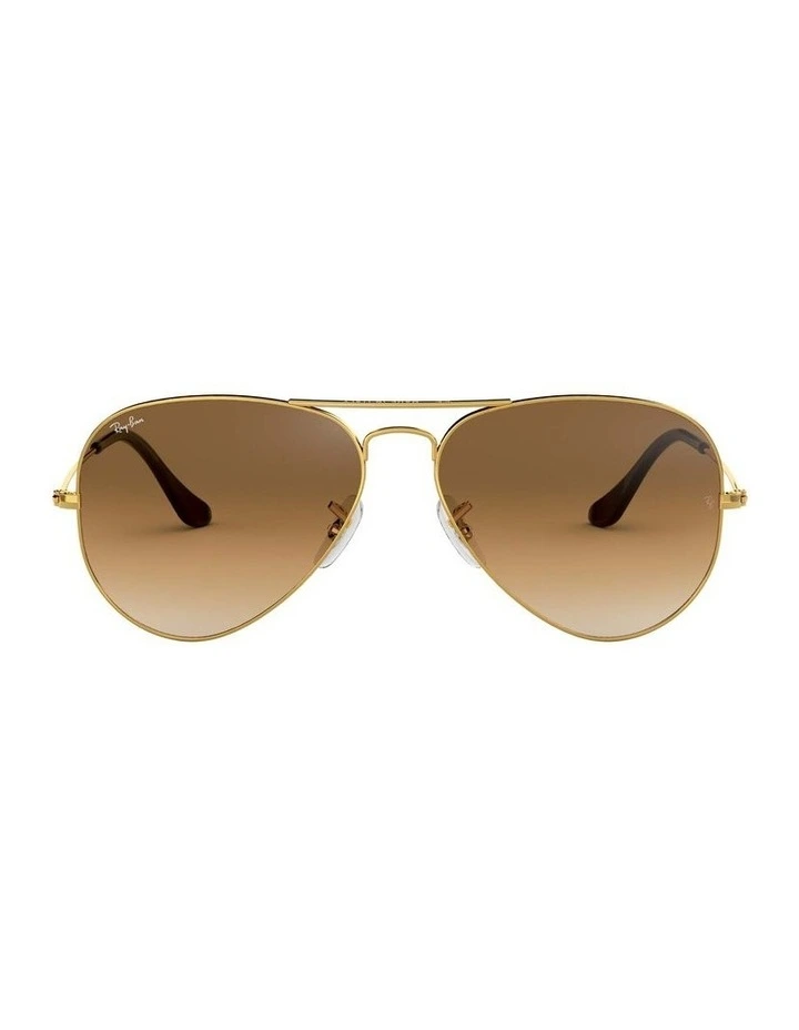Aviator Gradient Gold RB3025 Sunglasses