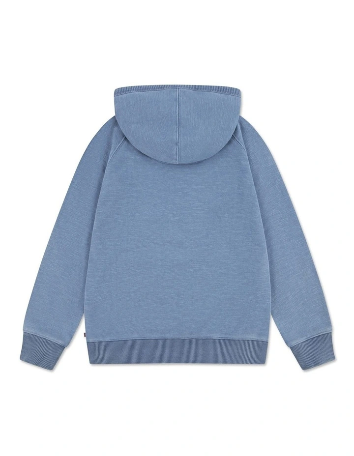 Organic Headline Indigo Hoodie in Summersault