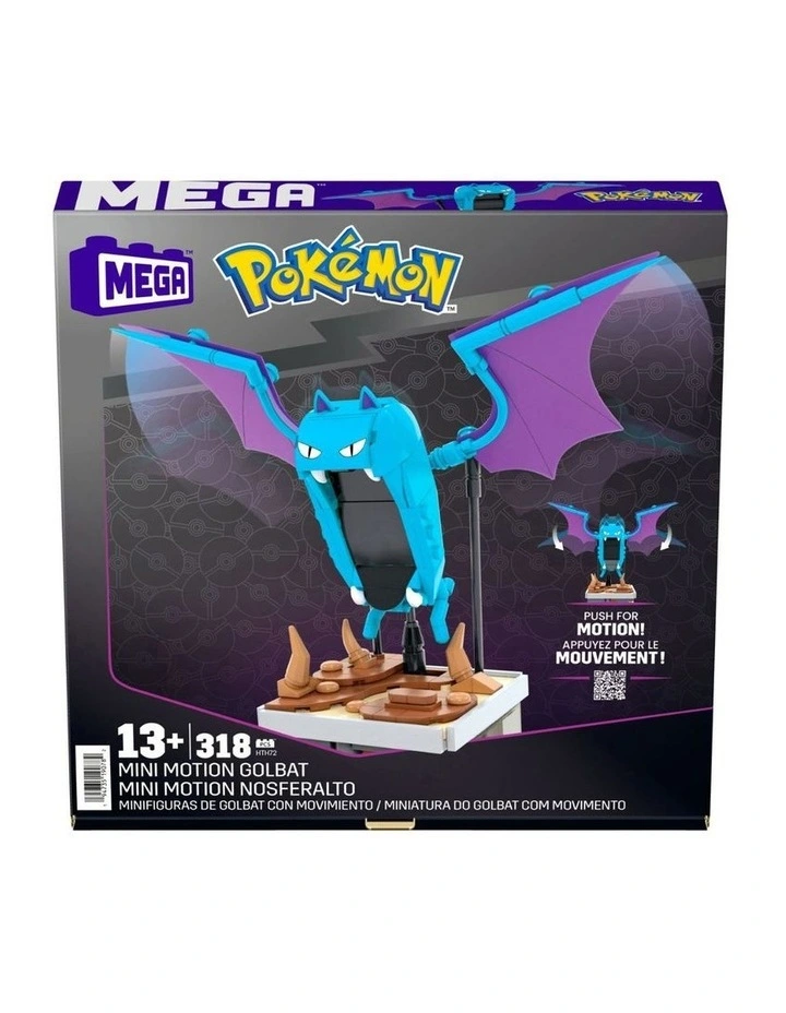 Mini Motion Golbat Pokemon Building Set