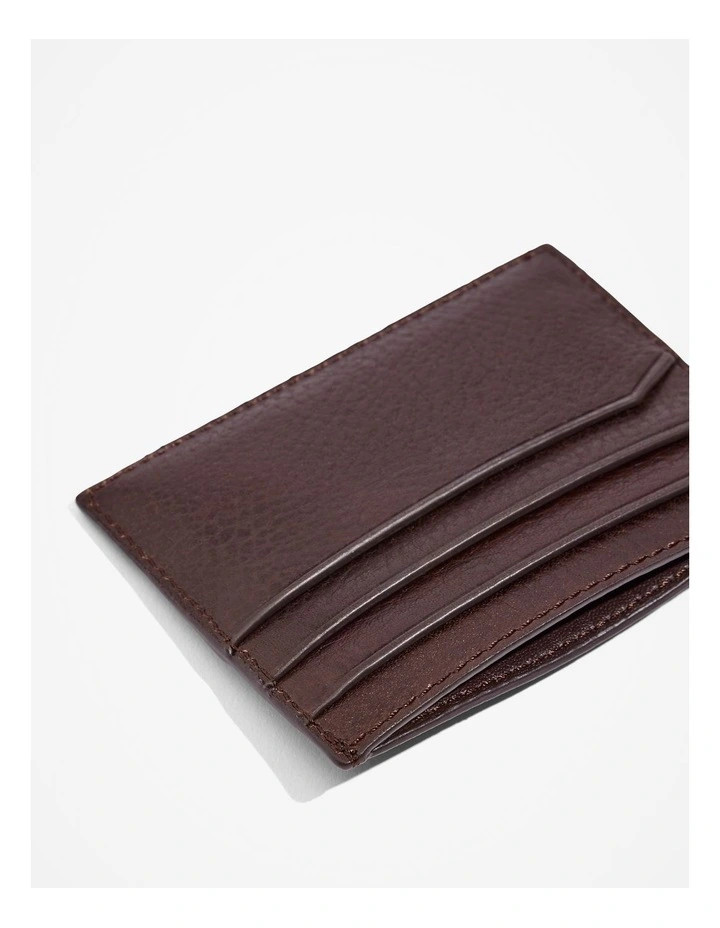 Credit Card Case in Chocolate