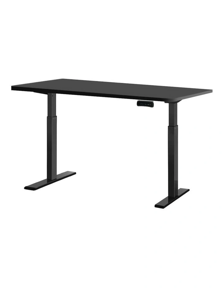Sit Stand Desk Motorised 140cm in Black