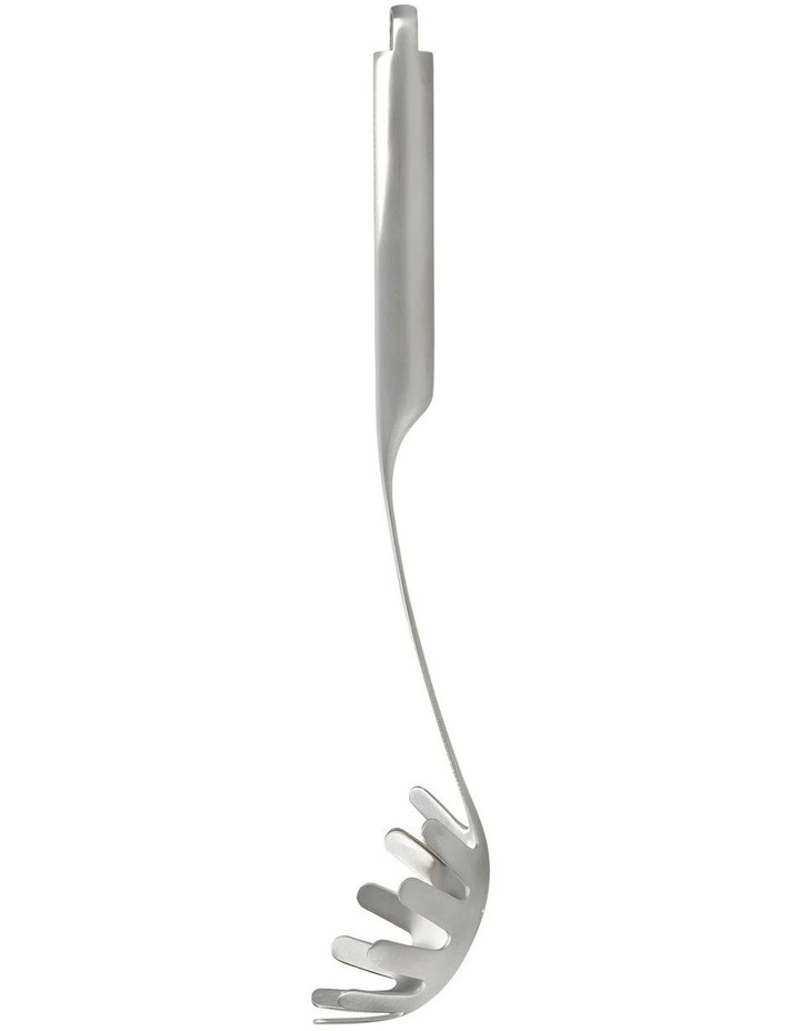 Stainless Steel Pasta Fork in Silver