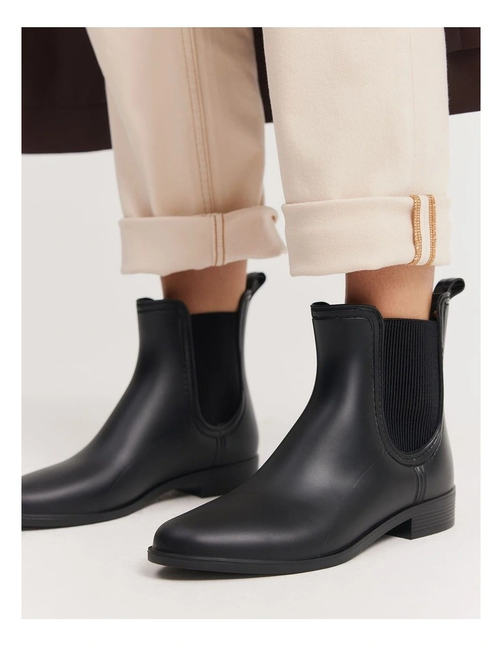 Spencer Gumboot in Black