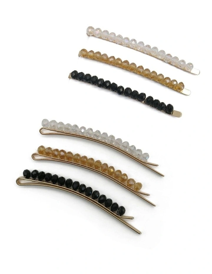 Tisha Hair Clip Set in Multi