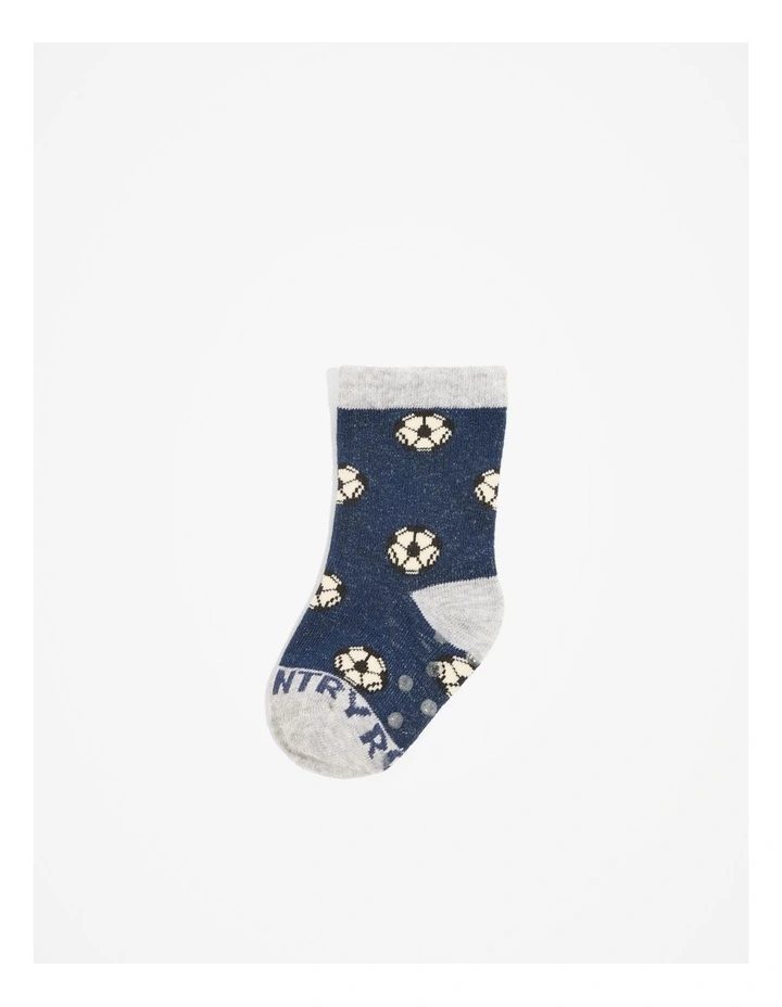 Soccer Sock in Navy