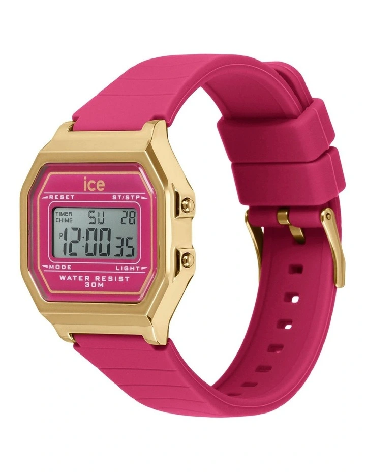 Digit Retro Sorbet Watch in Raspberry