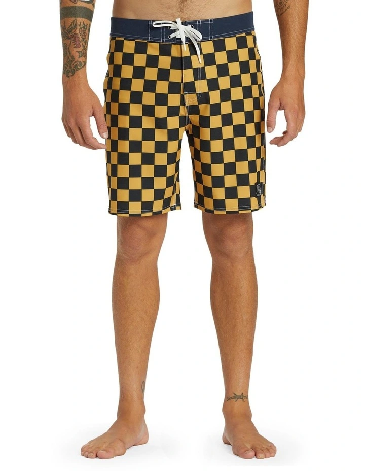 Original Straight 18 Inch Boardshorts in Mustard